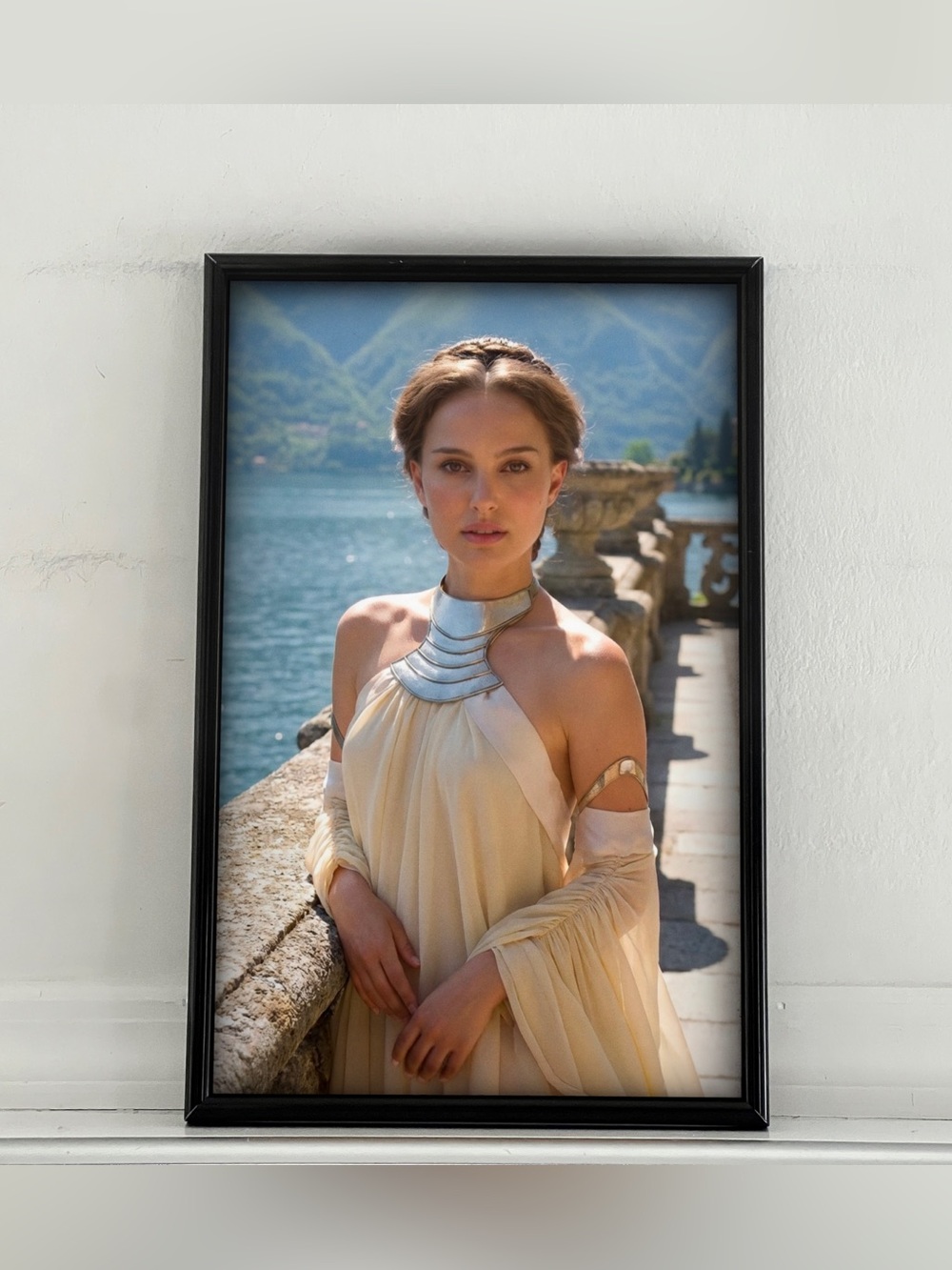 Padme Amidala river side dress Star Wars Poster